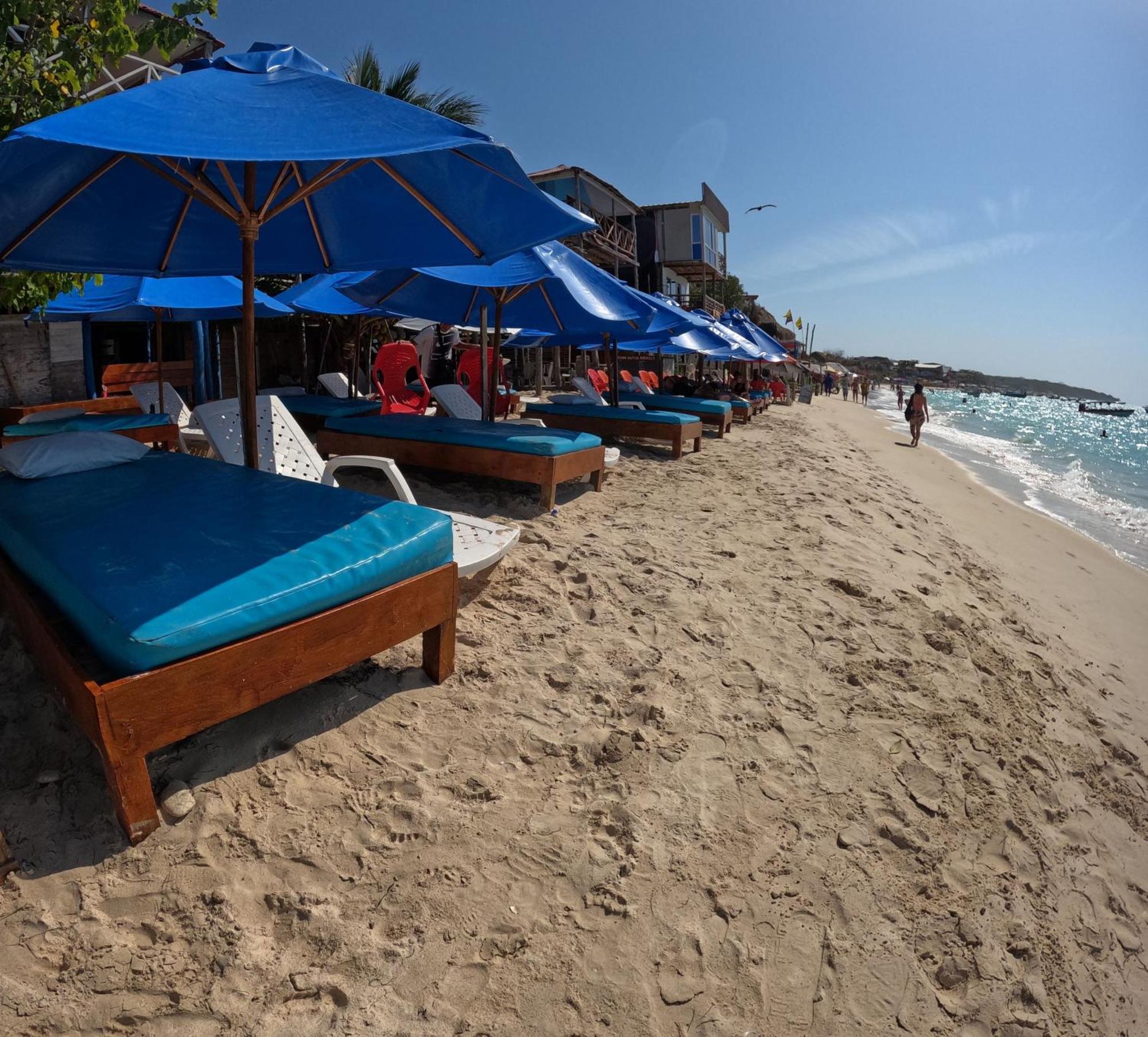 Posada Nativa Casa Azul Playa Blanca Exterior foto